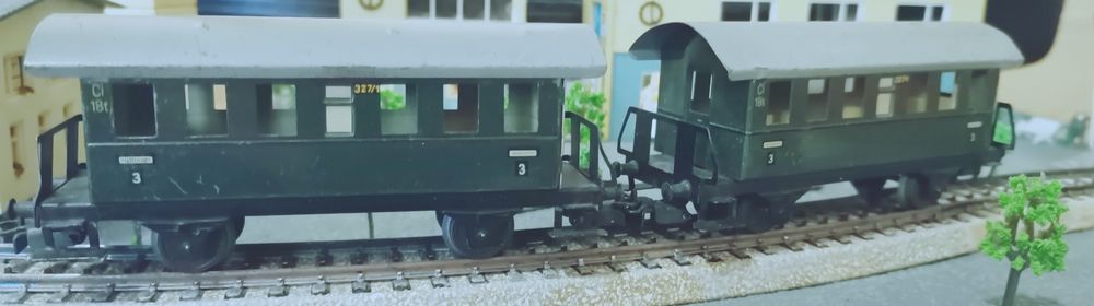 Запазено и действащо колекционерско електрическо влакче Marklin 1