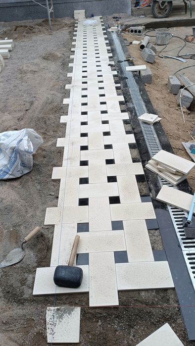 Брусчатка Териш ва тахлаш хизмати