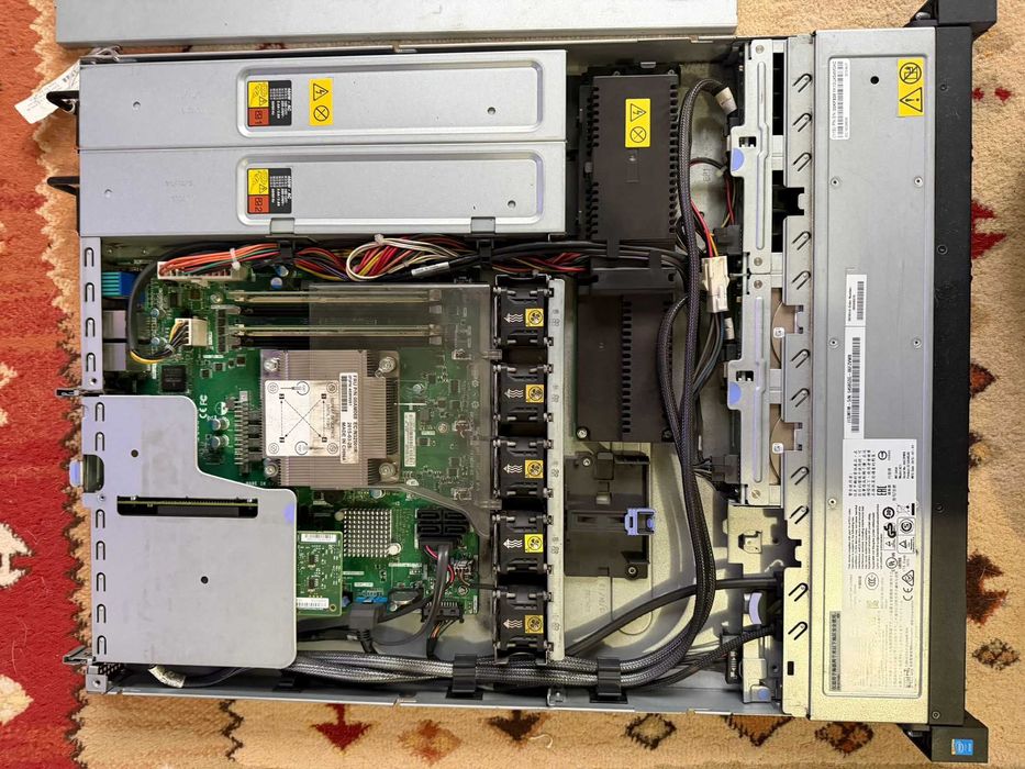 Server IBM Lenovo x3250 M5, Xeon E3-1271 v3, 16GB, 2 surse, HDD