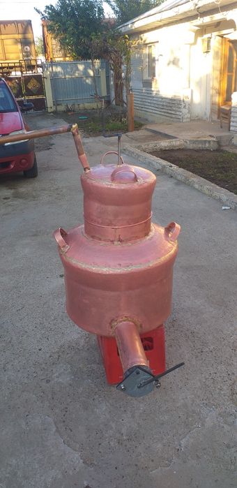 Vand cazan de țuică la 100 de Litri cu fundul de 4 mm