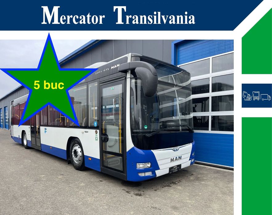 MAN A78 LE Ü Lion’s City Euro 6 / Retarder / Climă / 42+44 locuri – 5 buc MAN A78 LE Ü Lion’s City Euro 6 / Retarder / Climă / 42+44 locuri – 5