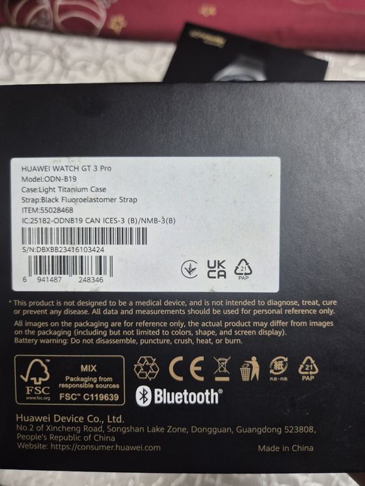 Huawei watch GT3 pro