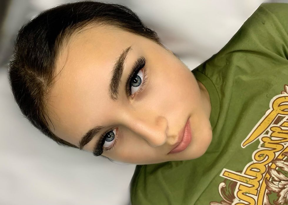 Extensii de gene 1-3D fir cu fir, soft volum/russian volum.