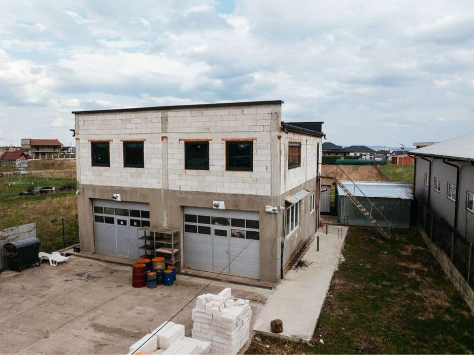 Hală Service Auto / Spațiu Comercial de Vânzare – Moara Nica, Suceava | Lângă noul Campus Universitar