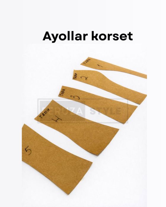 Andaza va kurslar sotuvda tikish bichish