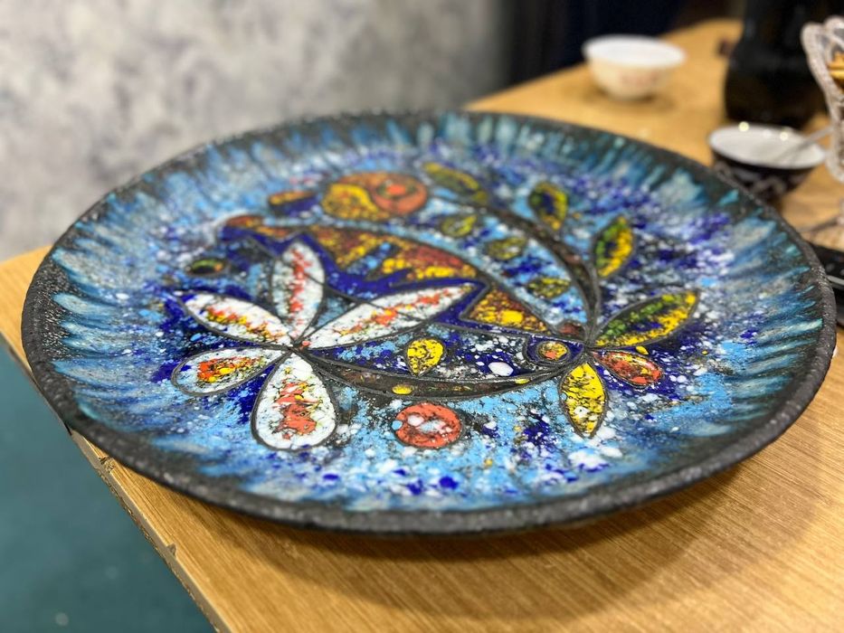 Поднос ручной работа