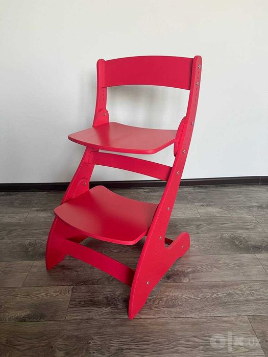 Растущий стул ,детский, ортопедический, из березовой фанеры