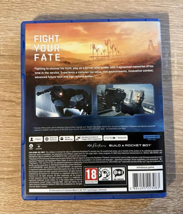 Joc MindsEye pentru PS5