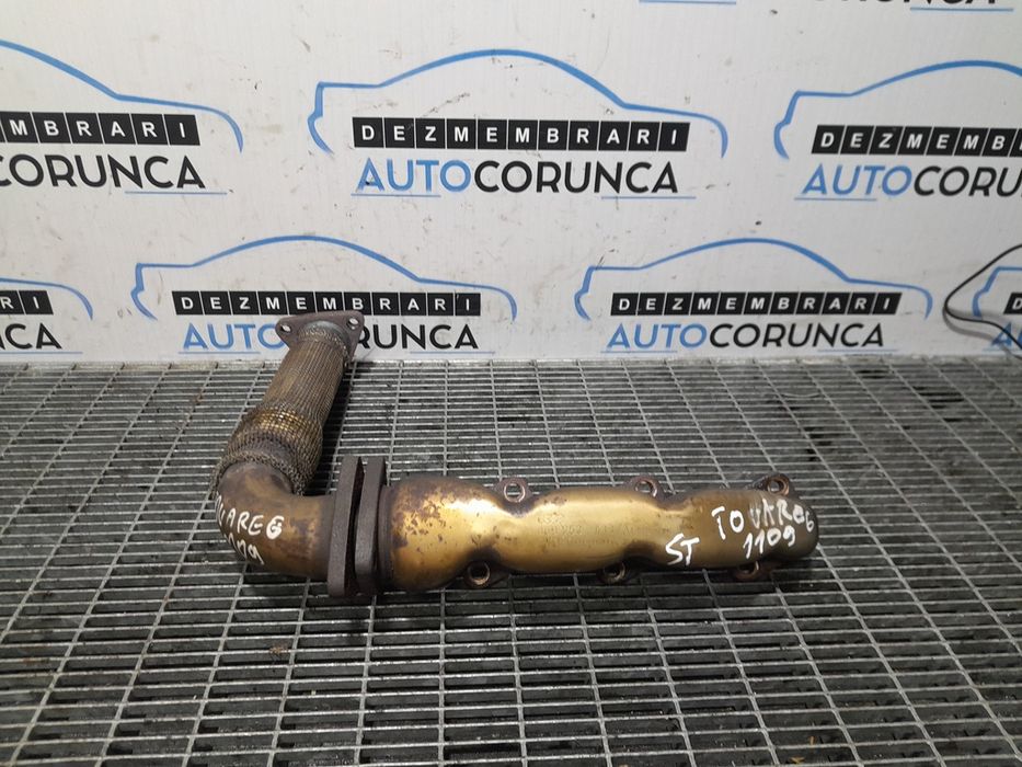 Galerie evacuare Volkswagen Touareg 7P 3.0 TDI 2010 - 2014 204CP CASD (1109) STANGA 059253 Garantie