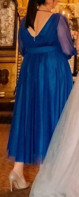 Rochie albastră tulle BSB, mărimea 42
