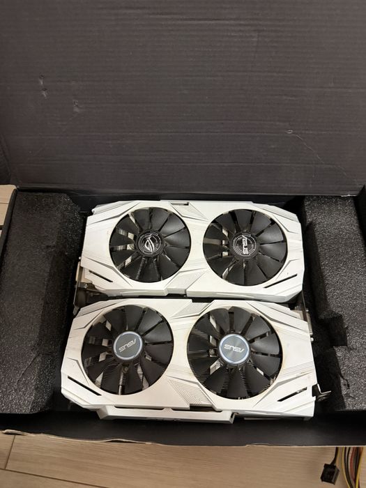 Видеокарта Asus GTX 1060 6GB и RTX3060ti