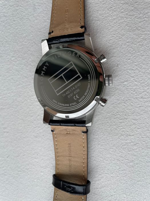 Ceas Tommy Hilfiger, curea de piele