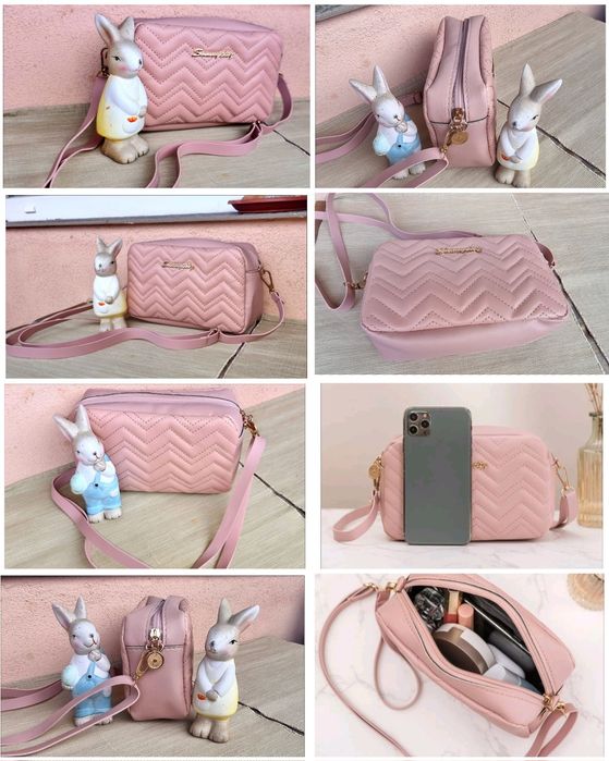 Кожена дамска чанта