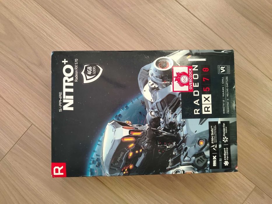 Видеокарта 4Gb Radeon RX570 SAPPHIRE NITRO+