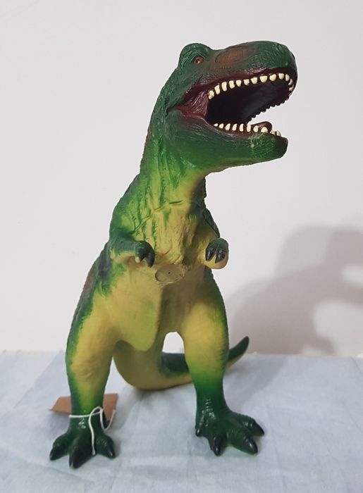 Figurina mare T Rex Dinozaur Nou Tirannozaur din cauciuc moale ~ 30 cm