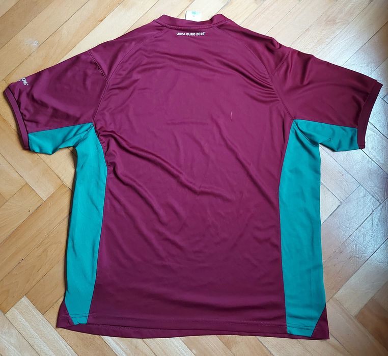 Tricou Fotbal Uefa France Euro 2016 Portugal Team 100% Original