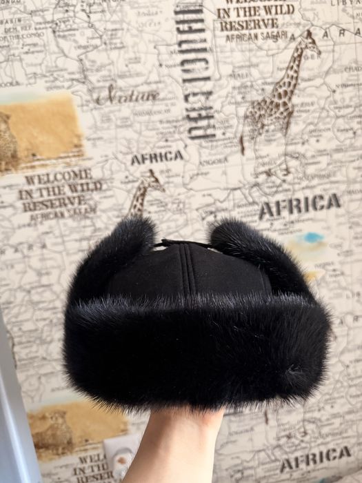 Шапка-ушанка, меховая