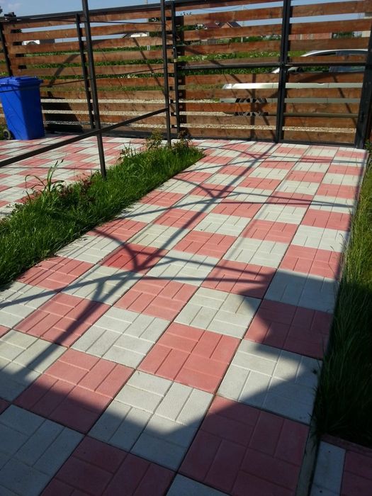 Fabricam pavaje si pavele model solzi antiderapant pentru gradina tera