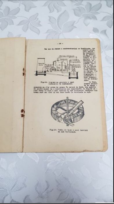 Carte tehnică veche ,,Curs de specialități " - instalațiile termice