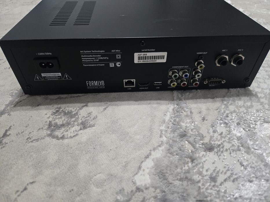 Ast mini караоке