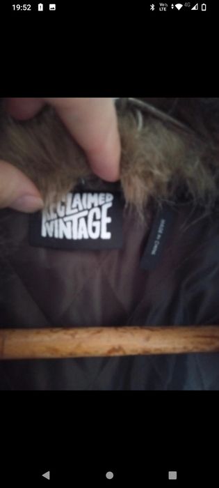 Geacă din piele ecologică mărimi m sau l recleimed vintage noi