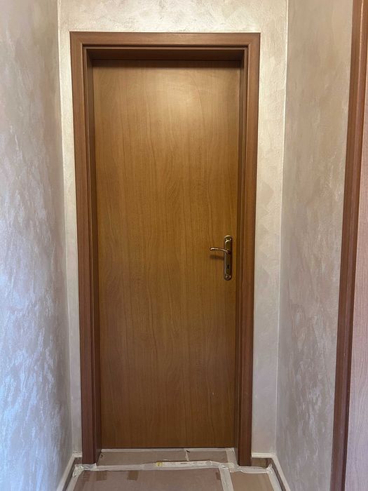 3 интериорни врати – фалцови, комплект (2 спални + 1 хол със стъкло)