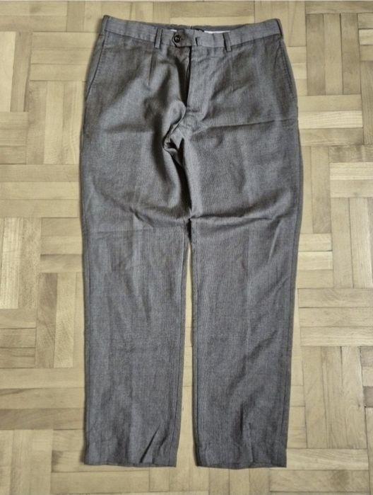 Pantaloni Angelico Luca Bani, Lână Woolmark Noua Virgină Tasmania 48