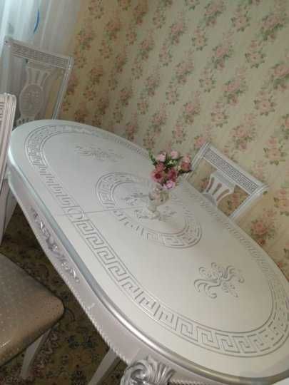 Срочно продам бу стол с стульями