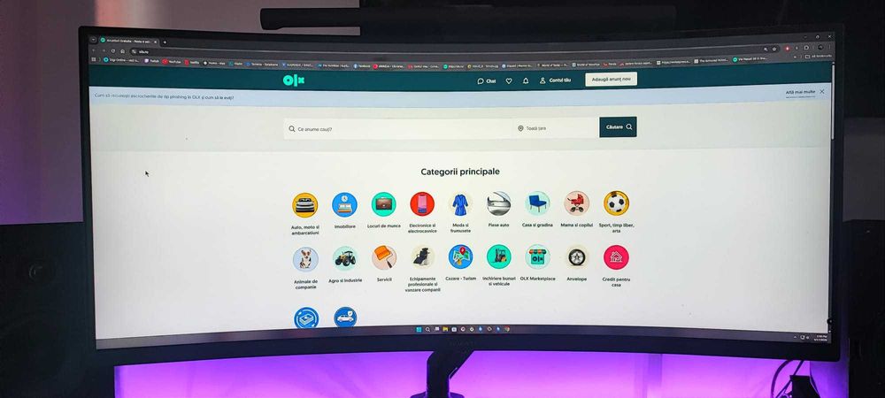 Monitor Gaming Curbat ( 1500R ) Huawei MateView GT 34" – WQHD, 165Hz, HDR10