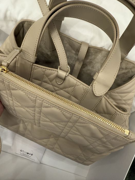 Dior Toujours Vertical Tote Bag Medium