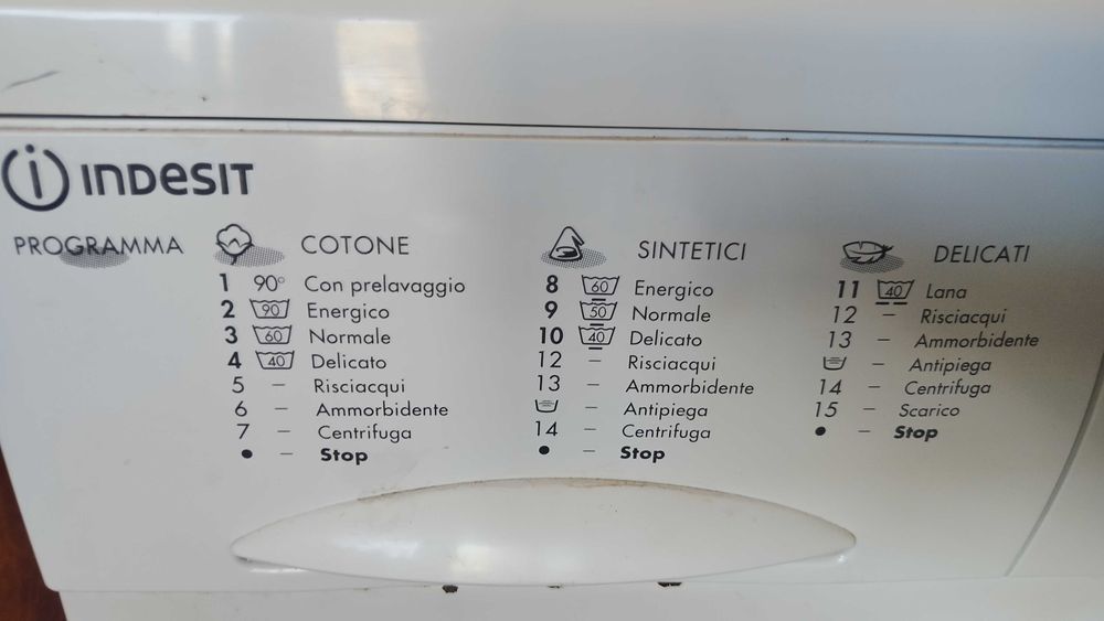 Пералня Indesit за части – работещ мотор и електроника