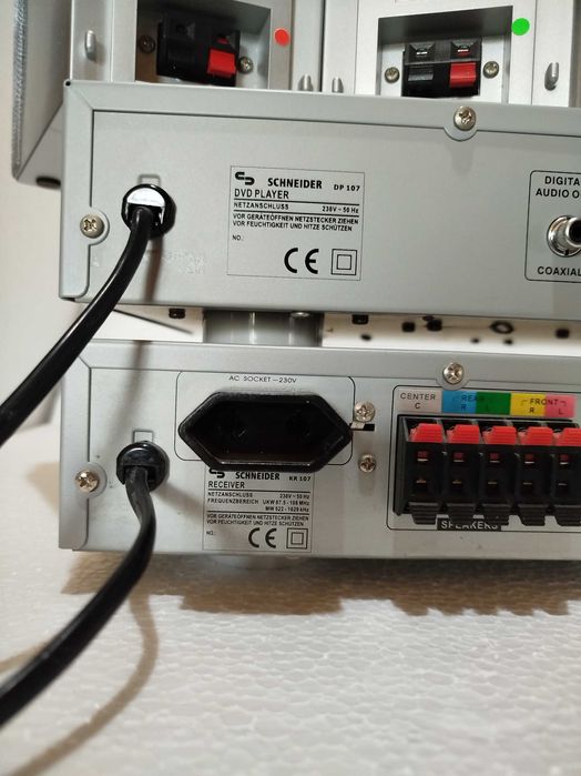 Sistem 5.1 Activ Schneider, cu amplificator si telecomenzi!  Defect!