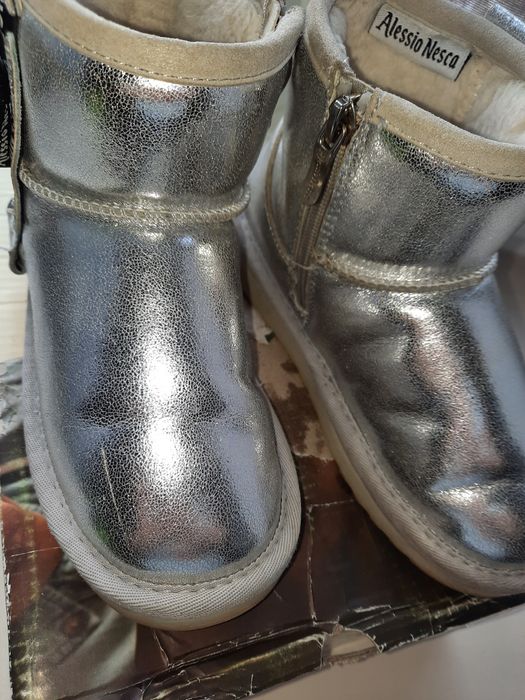 Натуральные зимние угги для девочки