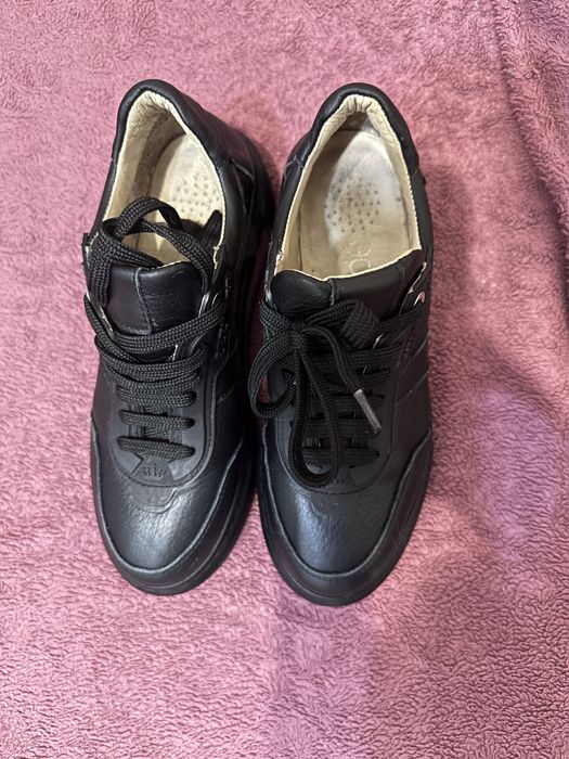 Женские ботинки кожа