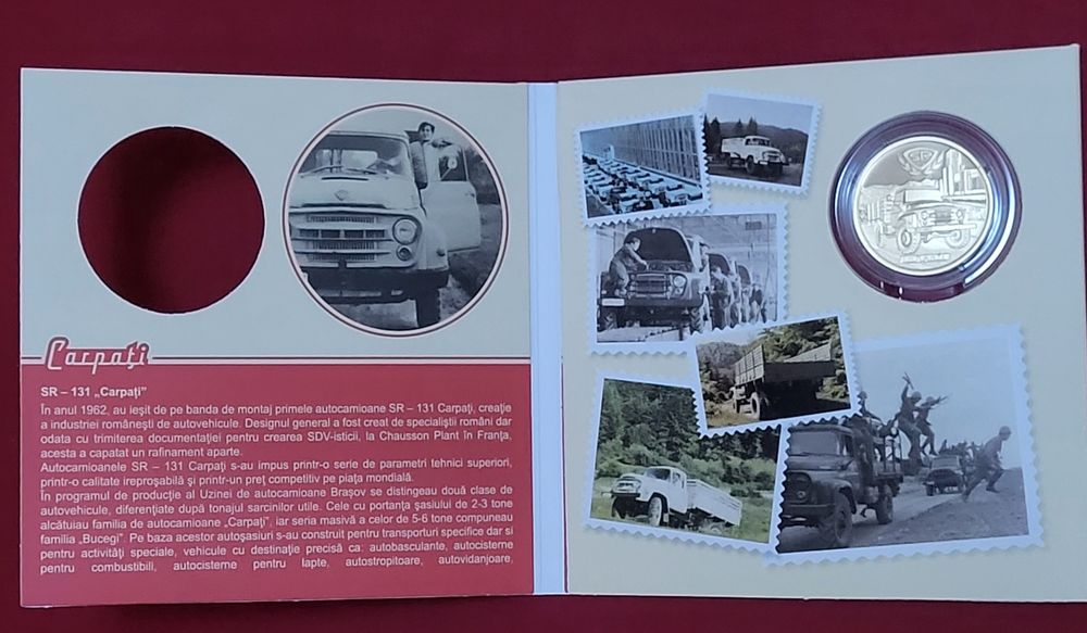 Medalie Mașini Românești :  SR-131 Carpați