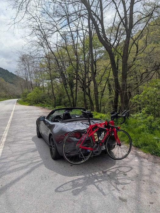 Suport auto 3 biciclete compatibil Maza MX5 si multe alte modele