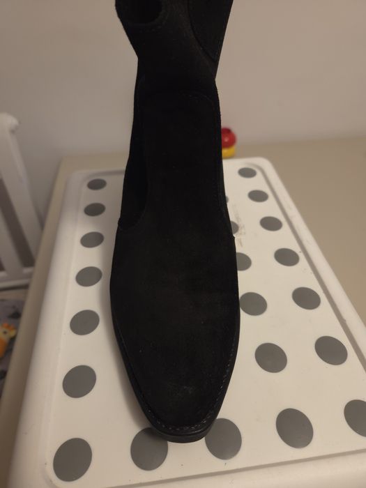 Cizme scurte piele intoarsa 39