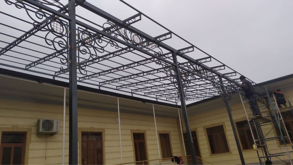 Сварка навесы изделия