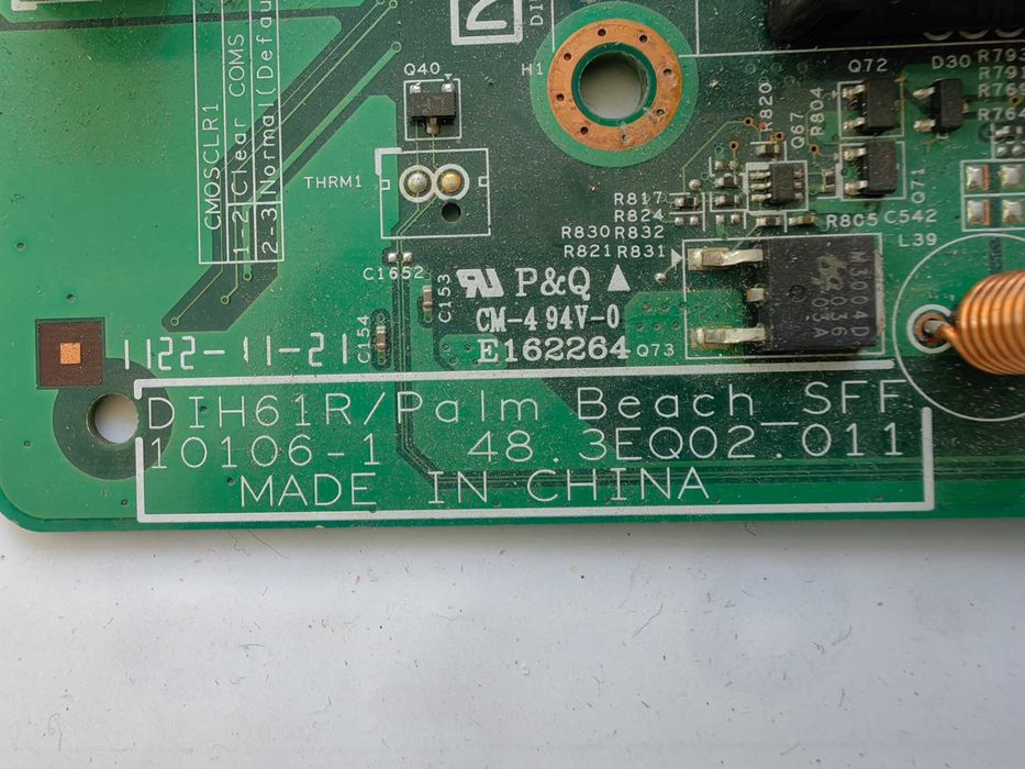 Placa de baza Dell DIH61R sff si procesor i3 2100