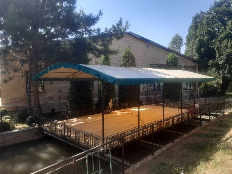 Optom narxda Banner tentlarimiz bоr õrnatamiz. установка, тенть банера