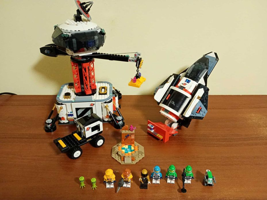 LEGO City Space Base and Rocket Launchpad