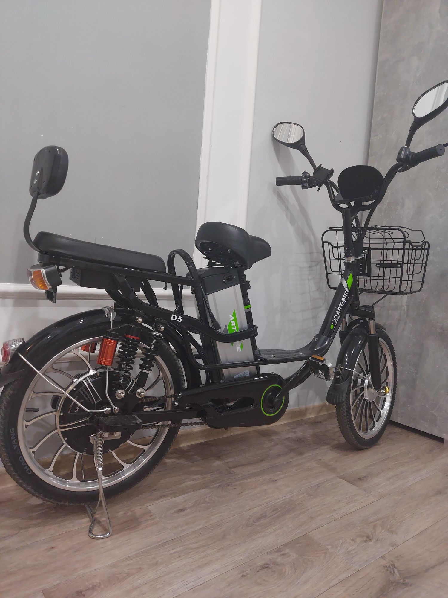 Электровелосипед ART-BIKE D-5 500W 20 2021 черный: 320 000 тг. - Вело ...