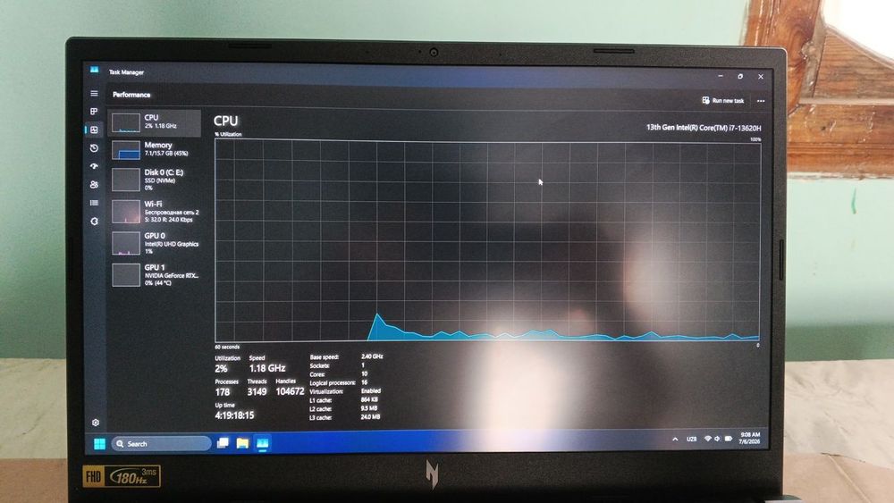 Acer Nitro V15 Sotiladi
