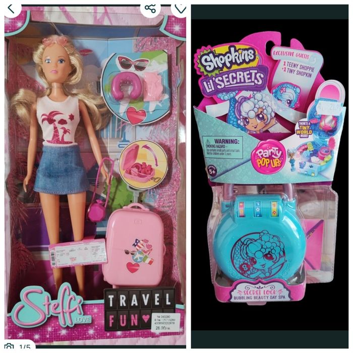 Кукла Стефи Забавно пътешествие и  Катинар playset - lil secrets
Steff