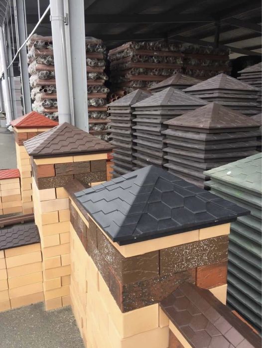 Колпаки и парапеты