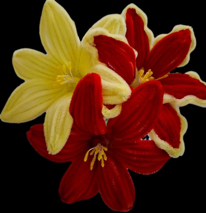 Ръчно изработени цветя