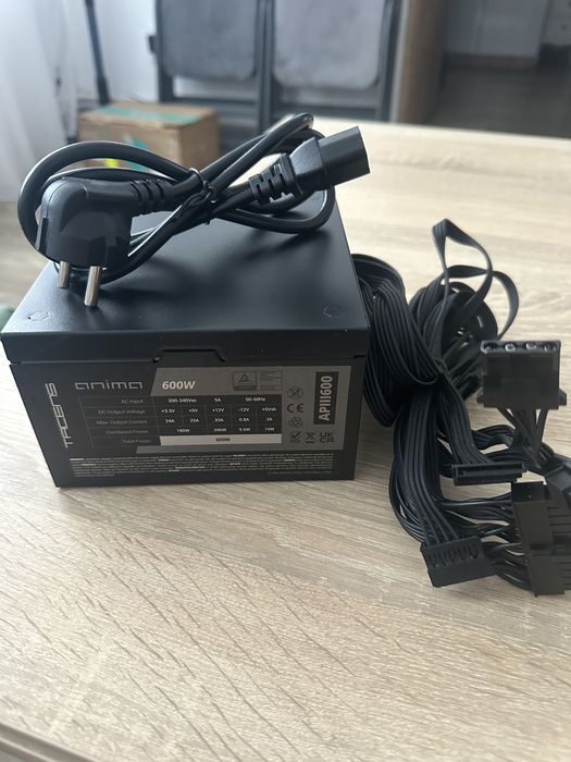 Sursă PC Tacens Anima AP||I600 - 600W, silențioasă, stare foarte buna