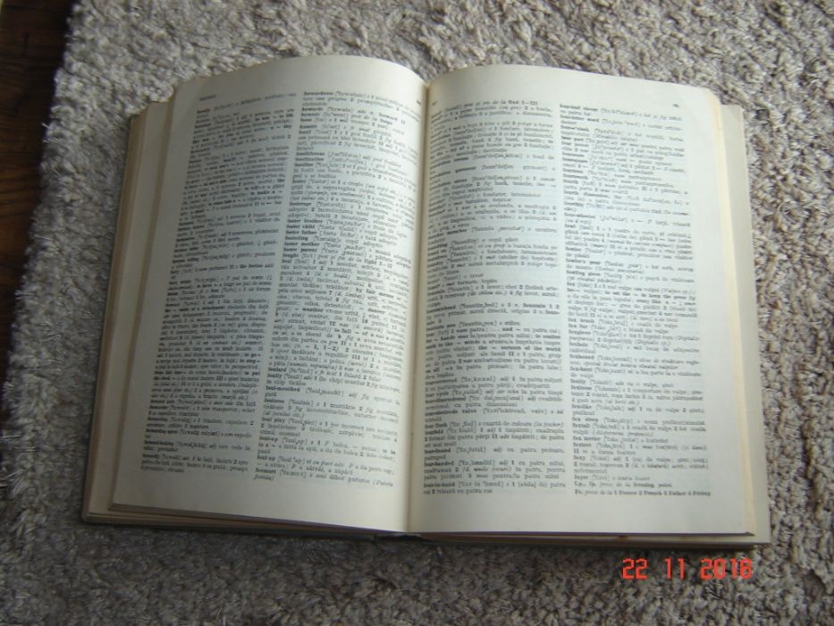 Dictionar Englez-Roman XXL anul 1984