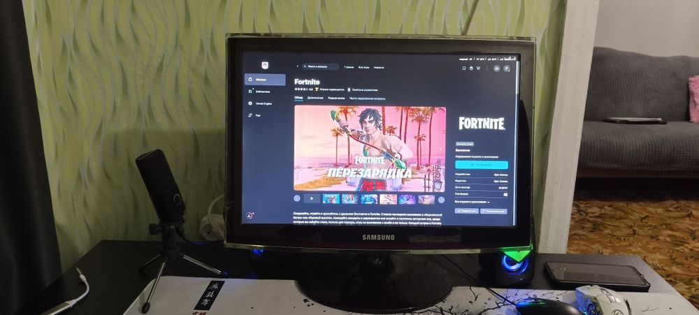 Монитор Samsung рабочий