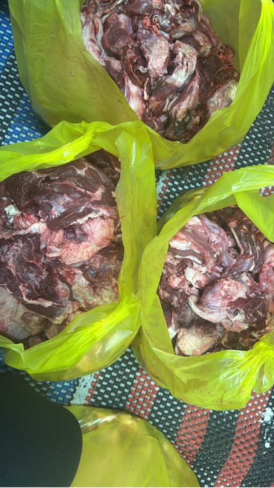 Говяжые мясо кусочками 2 сорт